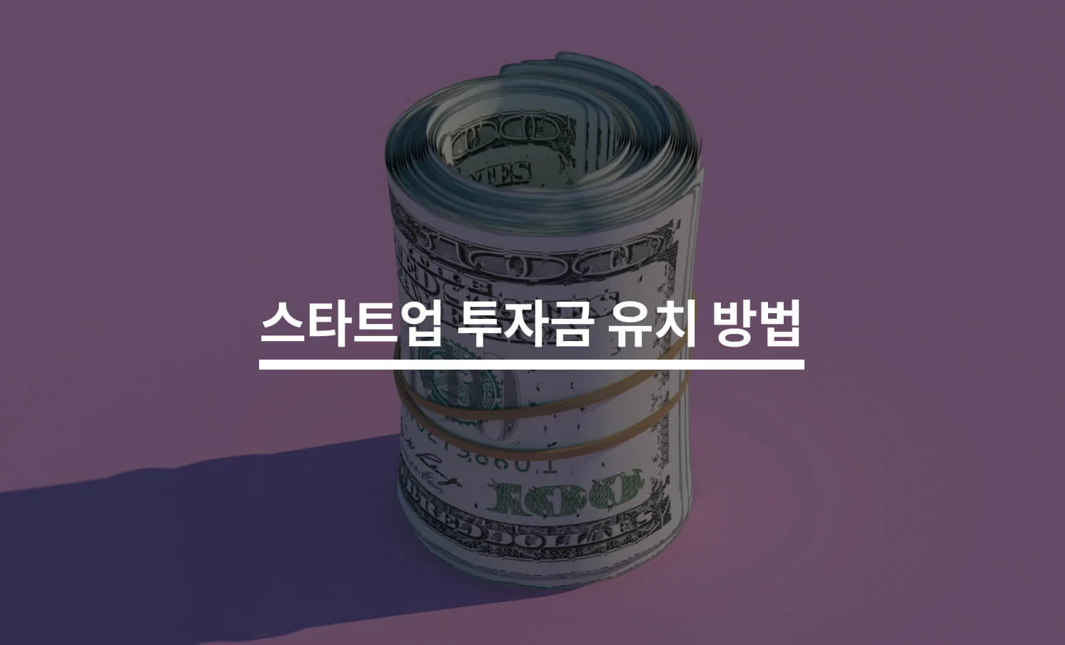 스타트업 투자금 유치 방법과 관련된 썸네일